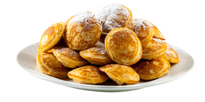 Poffertjes met poedersuike png